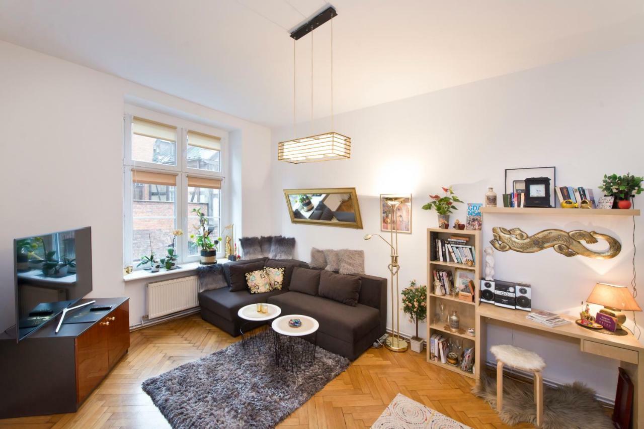 Apartament Studio Lawendowa Gdansk Bagian luar foto